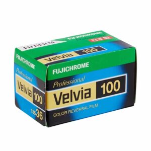 Fujichrome Professional Velvia 100 - Color Reversal Film (Fresh Film)