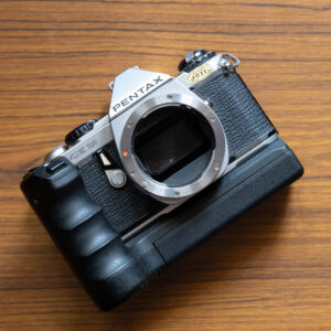 Pentax Me Super + Pentax winder me ii with Pentax 50mm f2